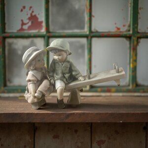 Kim Anderson Figurine – “You’re Always There for Me” – Enesco 1997 Seesaw Boy Gi